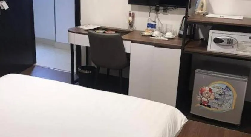 Bed in New Moon Hotel