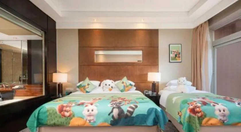 Bed in New Century Grand Hotel Xuzhou