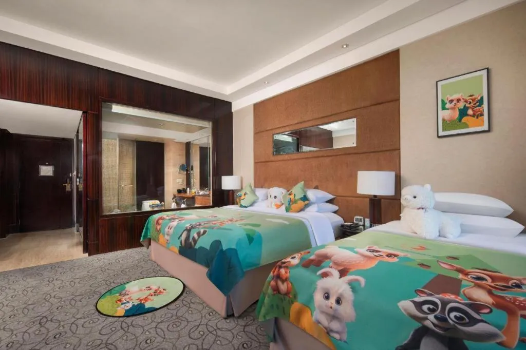 Bed in New Century Grand Hotel Xuzhou