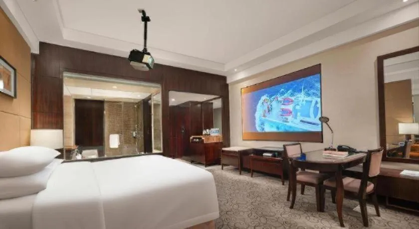 Bed in New Century Grand Hotel Xuzhou