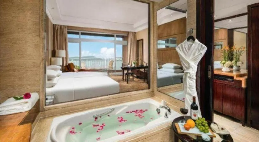 Bed in New Century Grand Hotel Xuzhou