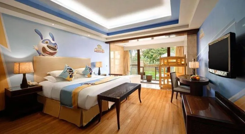 Bed in New Century Resort Jiulong Lake Ningbo