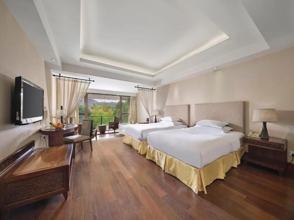 Bed in New Century Resort Jiulong Lake Ningbo