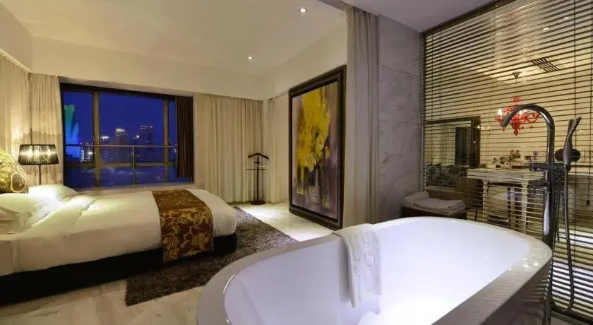 Bed in Kingtown Hotel Hongqiao Shanghai Bed in Kingtown Hotel Hongqiao Shanghai