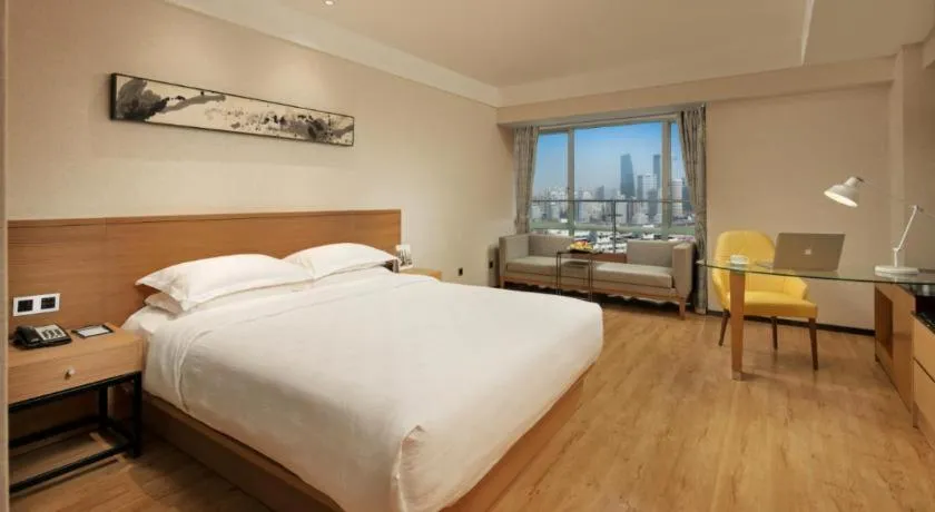 Bed in Kingtown Hotel Hongqiao Shanghai
