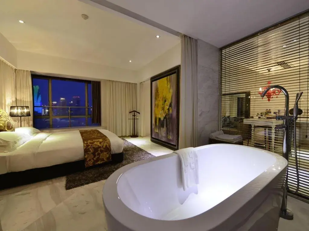 Bed in Kingtown Hotel Hongqiao Shanghai Bed in Kingtown Hotel Hongqiao Shanghai