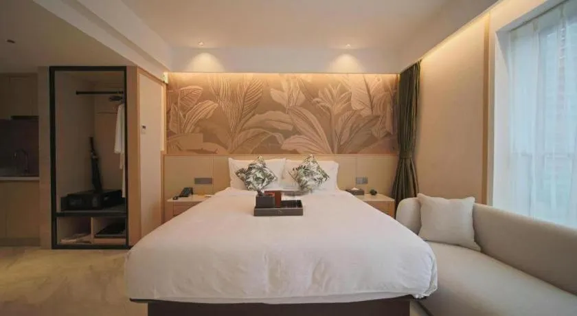 Bed in Kingtown Hotel Hongqiao Shanghai