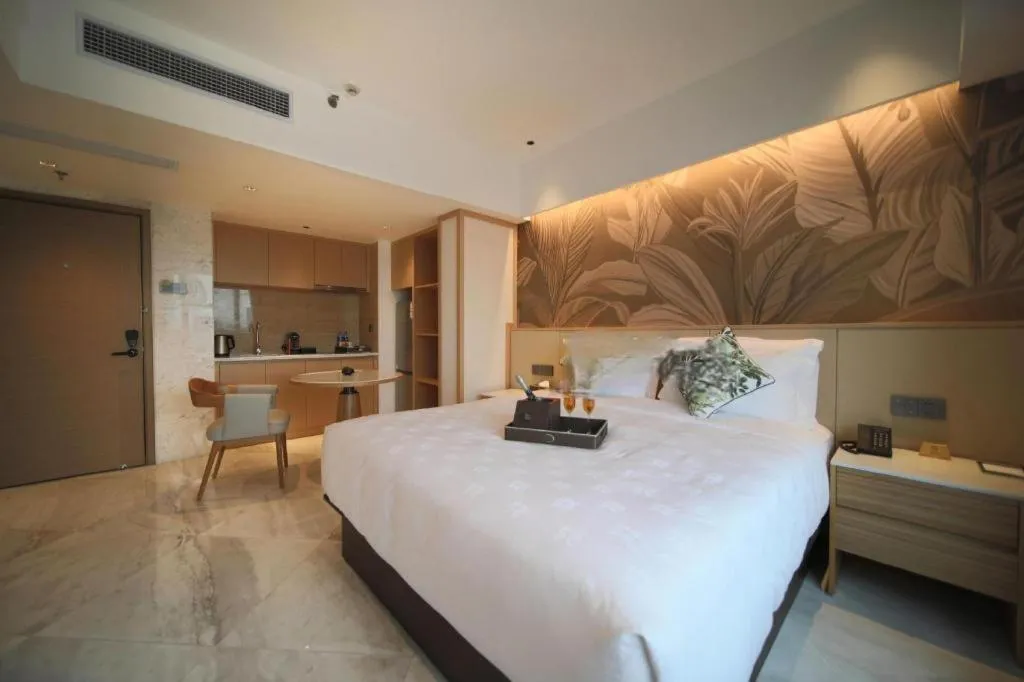 Bed in Kingtown Hotel Hongqiao Shanghai