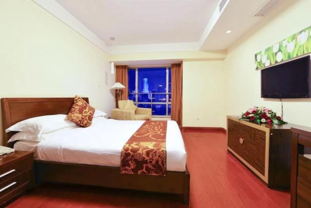 Bed in Kingtown Hotel Hongqiao Shanghai