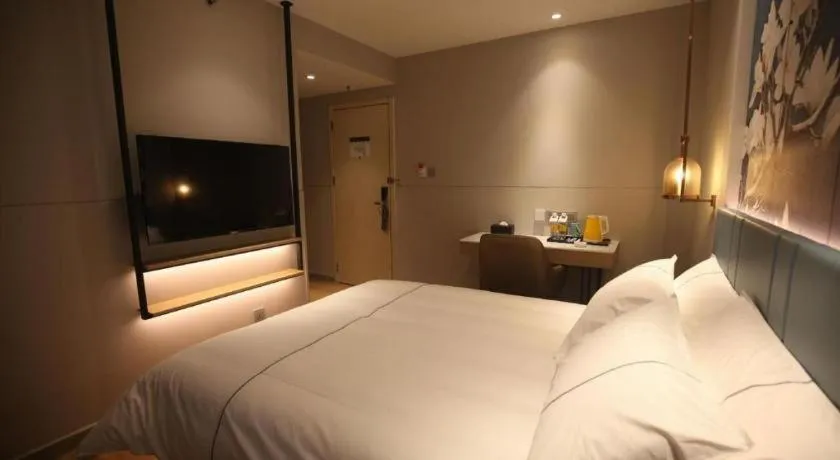 Bed in Magnotel Business Xuzhou Jinying Sudi Road Metro Station