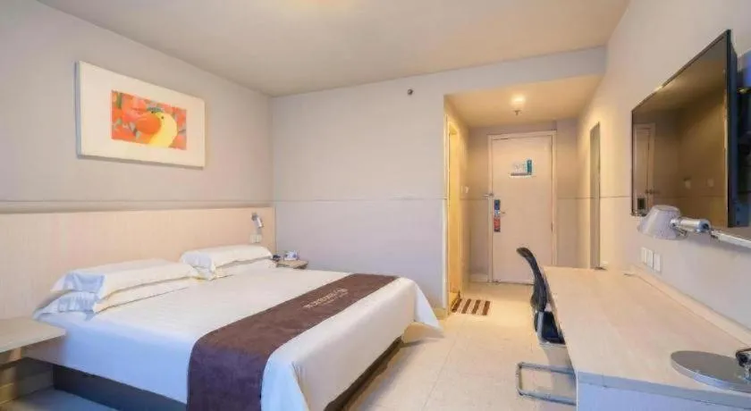 Bed in Magnotel Business Xuzhou Jinying Sudi Road Metro Station