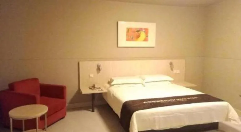 Bed in Jinjiang Inn Zhoushan Putuo Shenjiamen