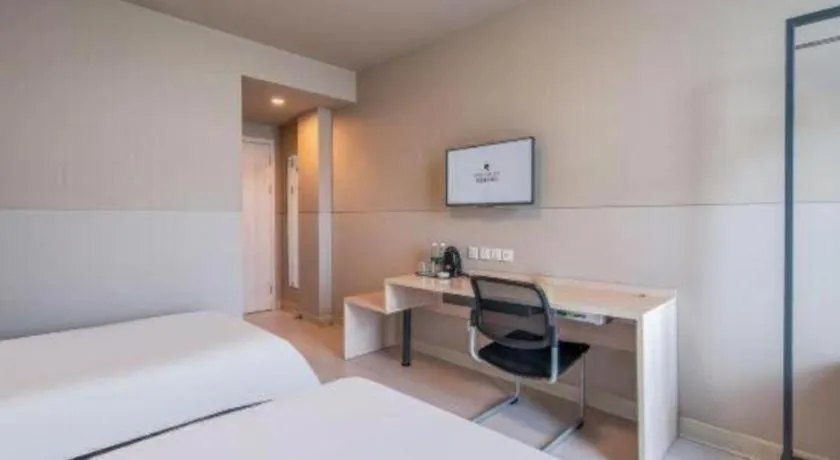 Bed in Jinjiang Inn Zhoushan Putuo Shenjiamen