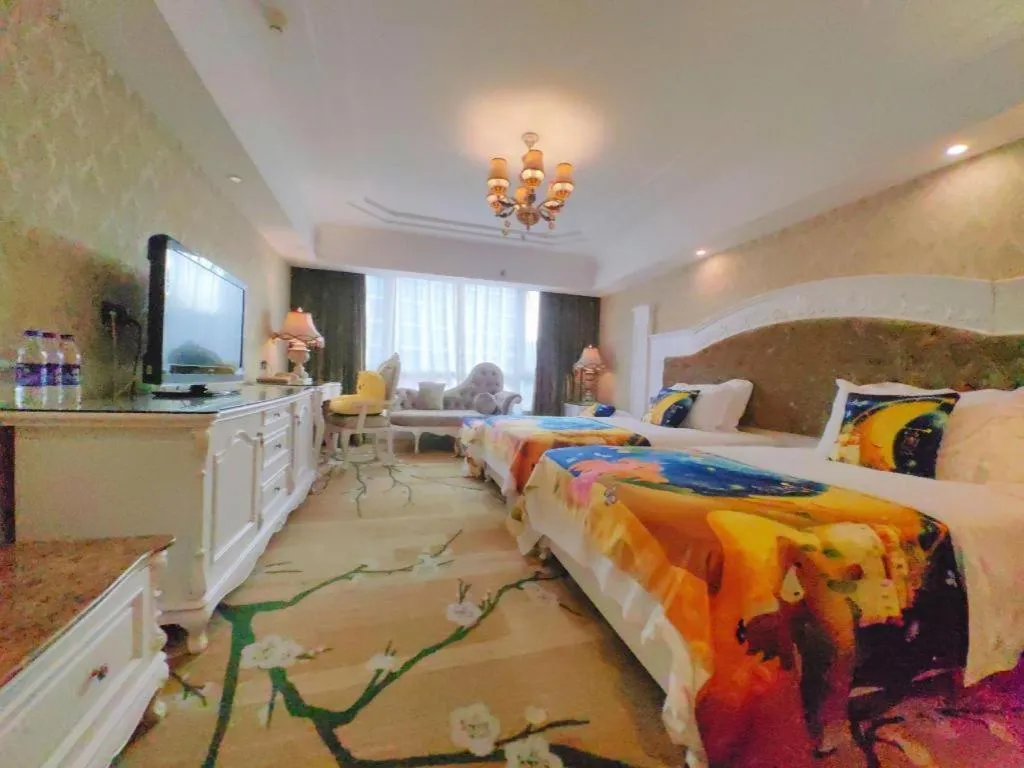 Bed in Guilin Bravo Hotel Grand Wing