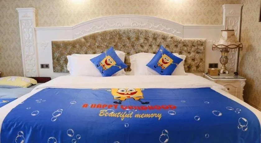 Bed in Guilin Bravo Hotel Grand Wing