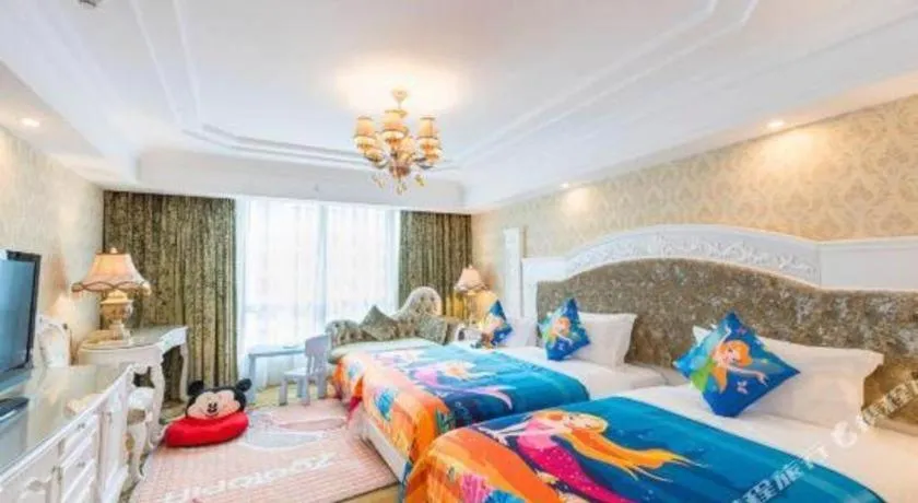 Bed in Guilin Bravo Hotel Grand Wing