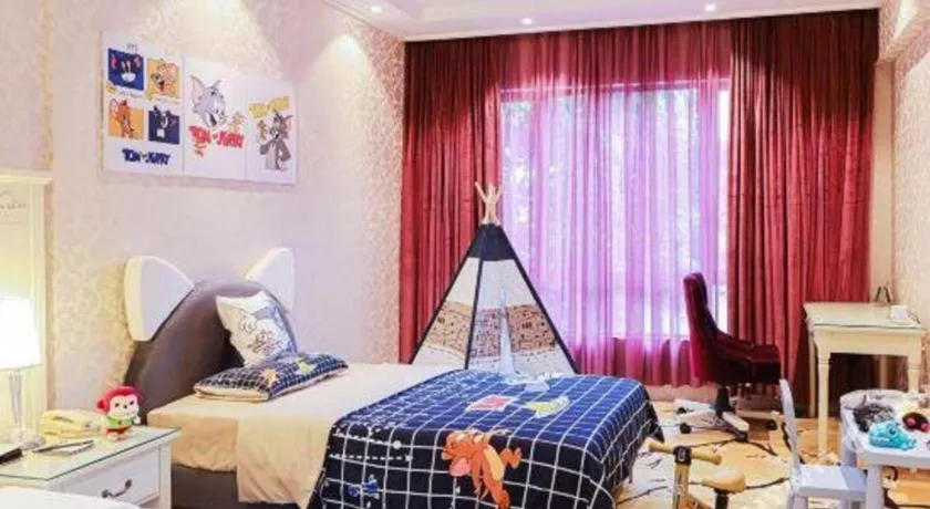 Bed in Guilin Bravo Hotel Grand Wing