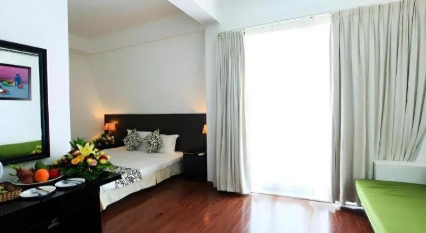 Bed in Paragon Villa Hotel Nha Trang