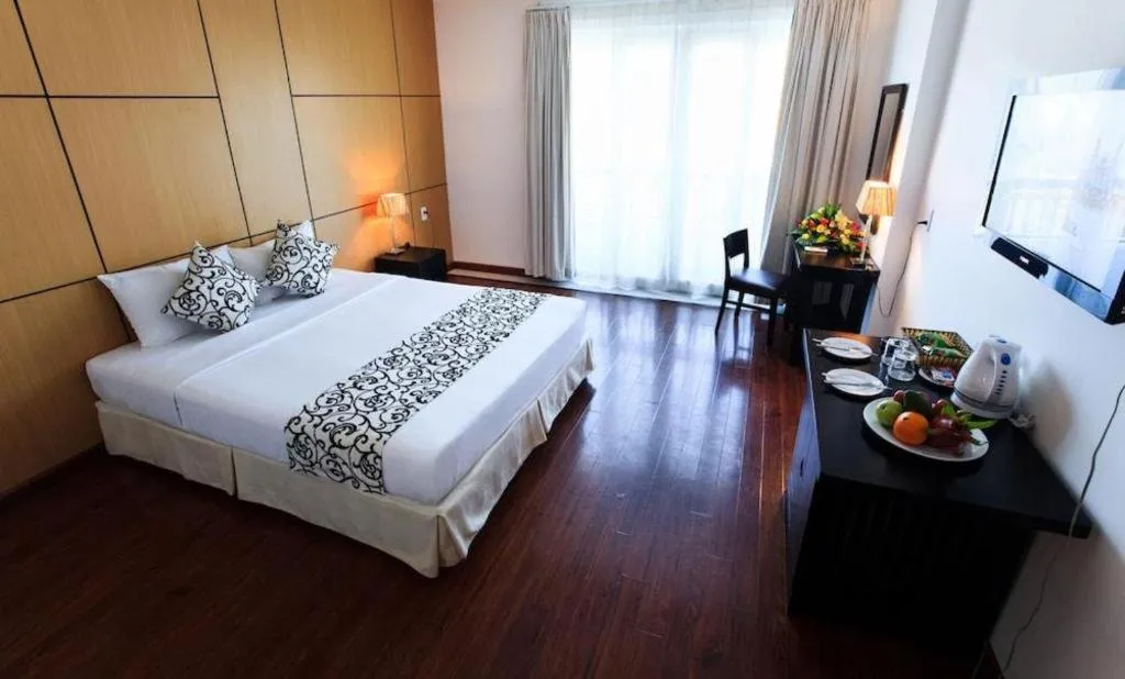 Bed in Paragon Villa Hotel Nha Trang