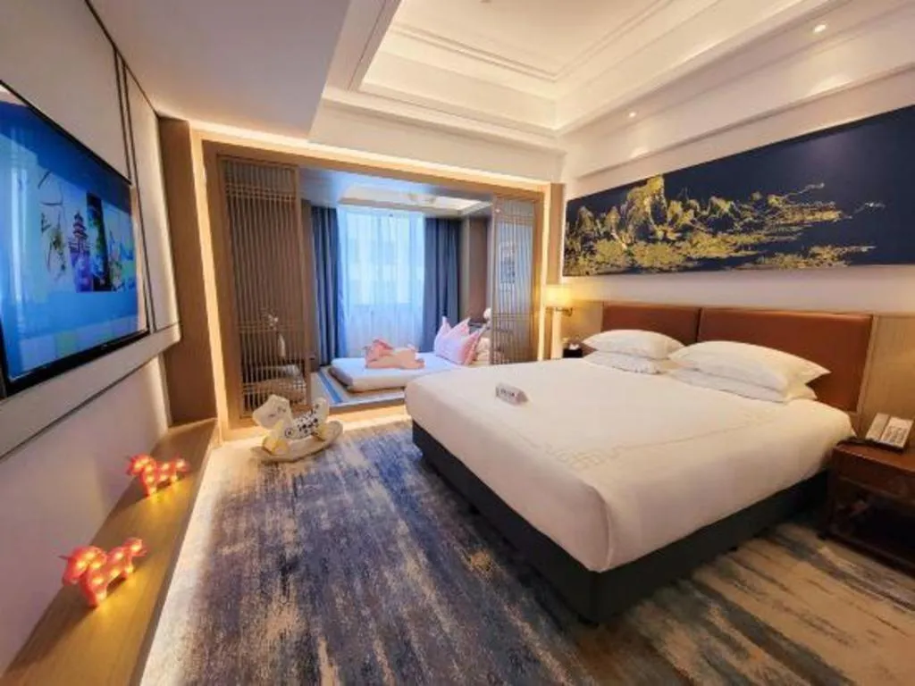 Bed in Hangzhou Blossom Hotel