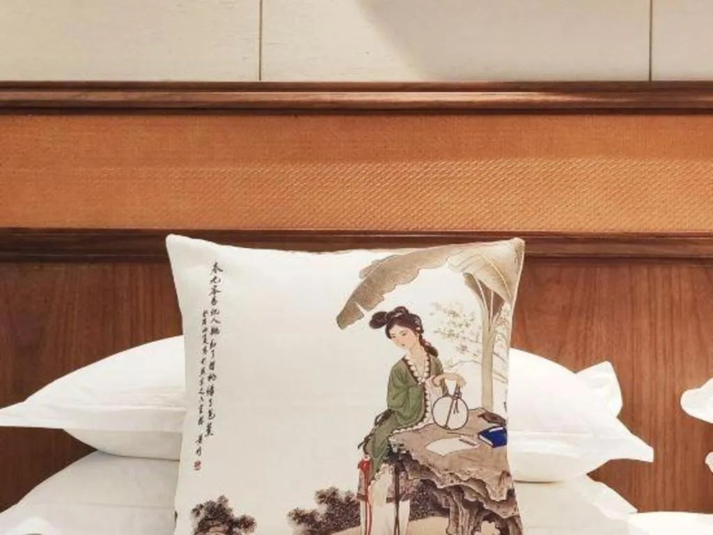 Bed in Hangzhou Blossom Hotel