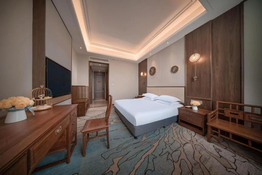 Bed in Hangzhou Blossom Hotel