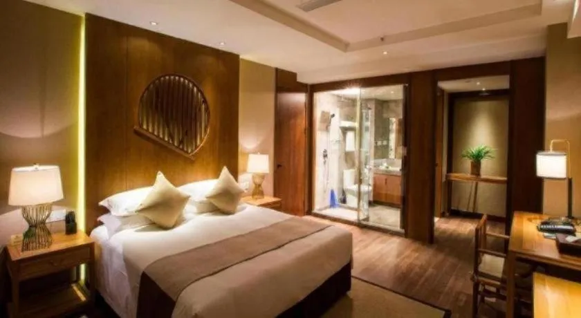 Bed in Hangzhou Blossom Hotel