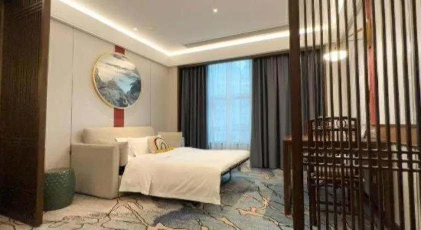 Bed in Hangzhou Blossom Hotel