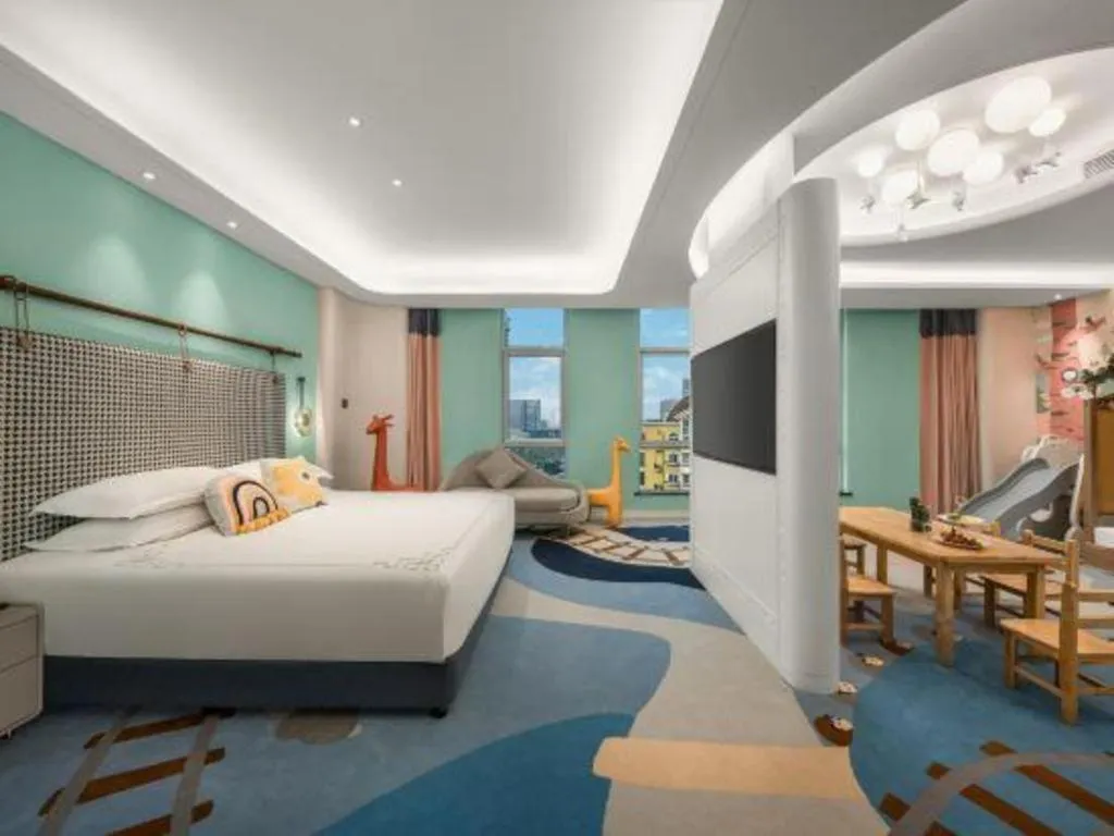 Bed in Hangzhou Blossom Hotel