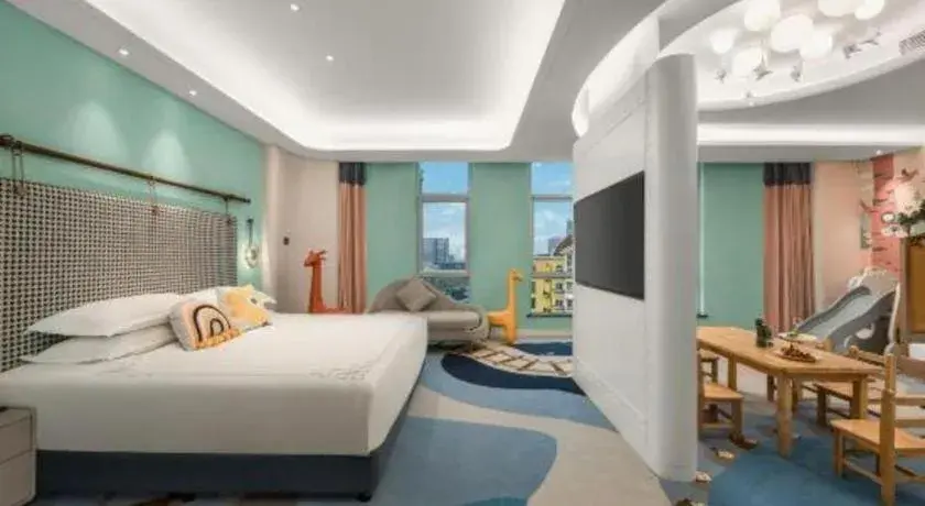 Bed in Hangzhou Blossom Hotel Bed in Hangzhou Blossom Hotel