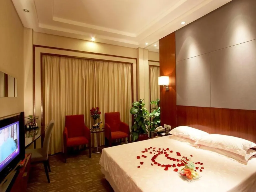 Bed in Huachen Kenzo Hotel Hangzhou