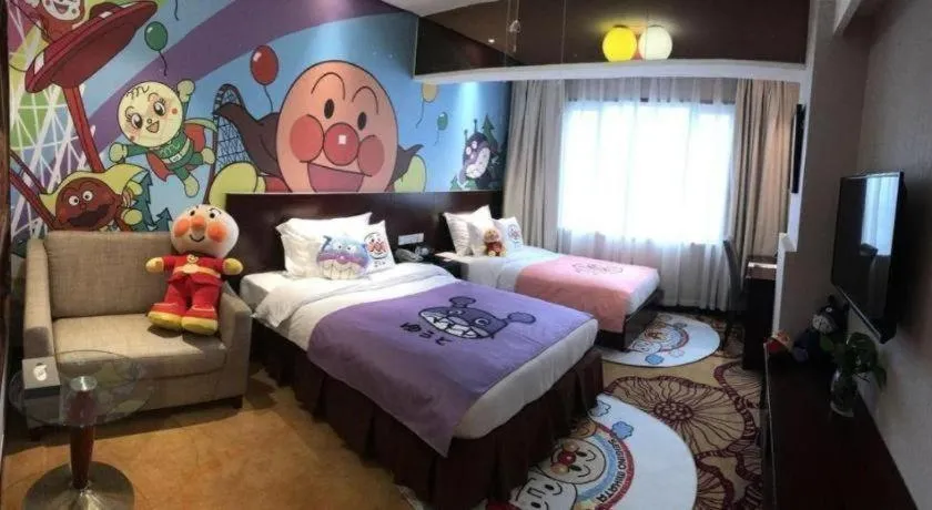 Bed in Huachen Kenzo Hotel Hangzhou