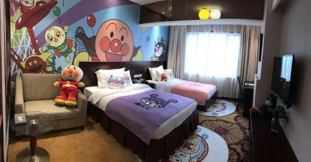 Bed in Huachen Kenzo Hotel Hangzhou