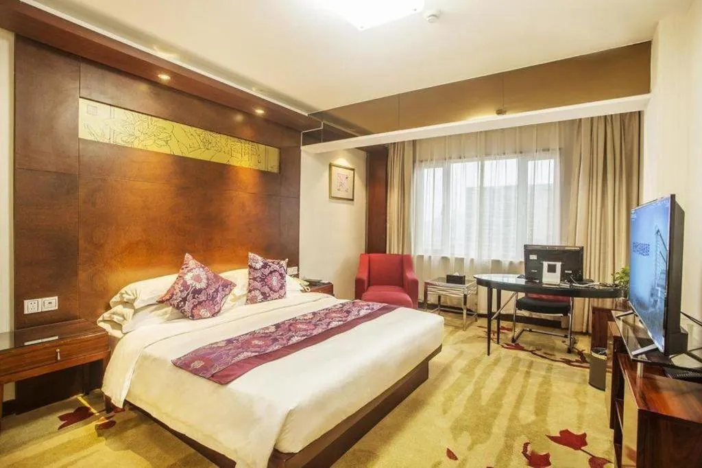 Bed in Huachen Kenzo Hotel Hangzhou