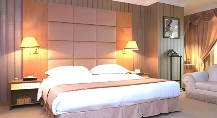 Bed in Economic Trade Hotel