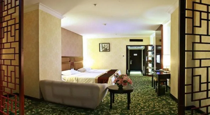 Bed in Economic Trade Hotel