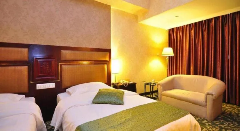 Bed in Economic Trade Hotel