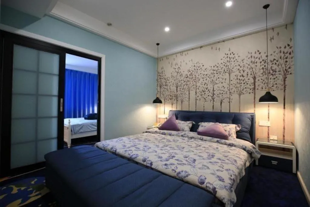 Bed in Economic Trade Hotel