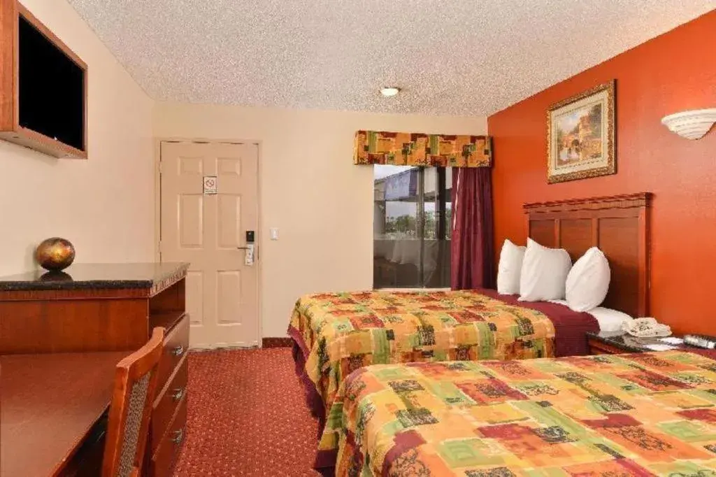 Bed in Americas Best Value Inn Redlands San Bernardino Bed in Americas Best Value Inn Redlands San Bernardino