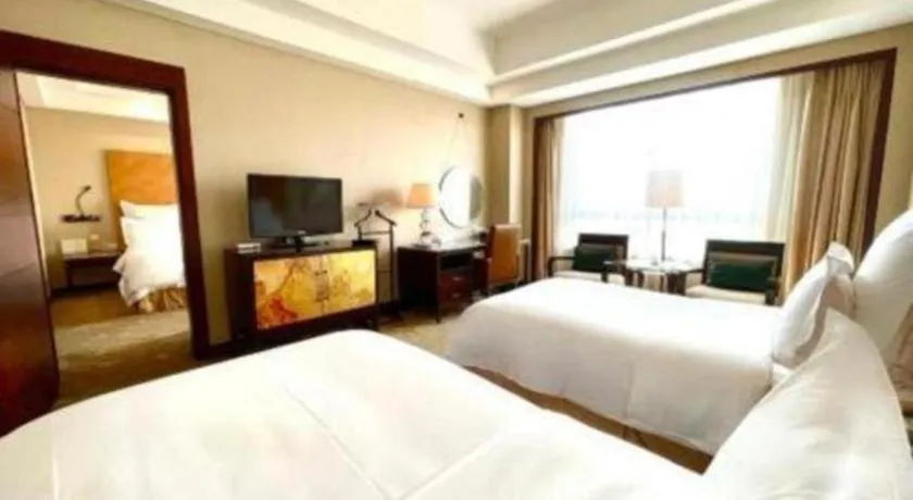 Bed in Kunshan Newport Hotel