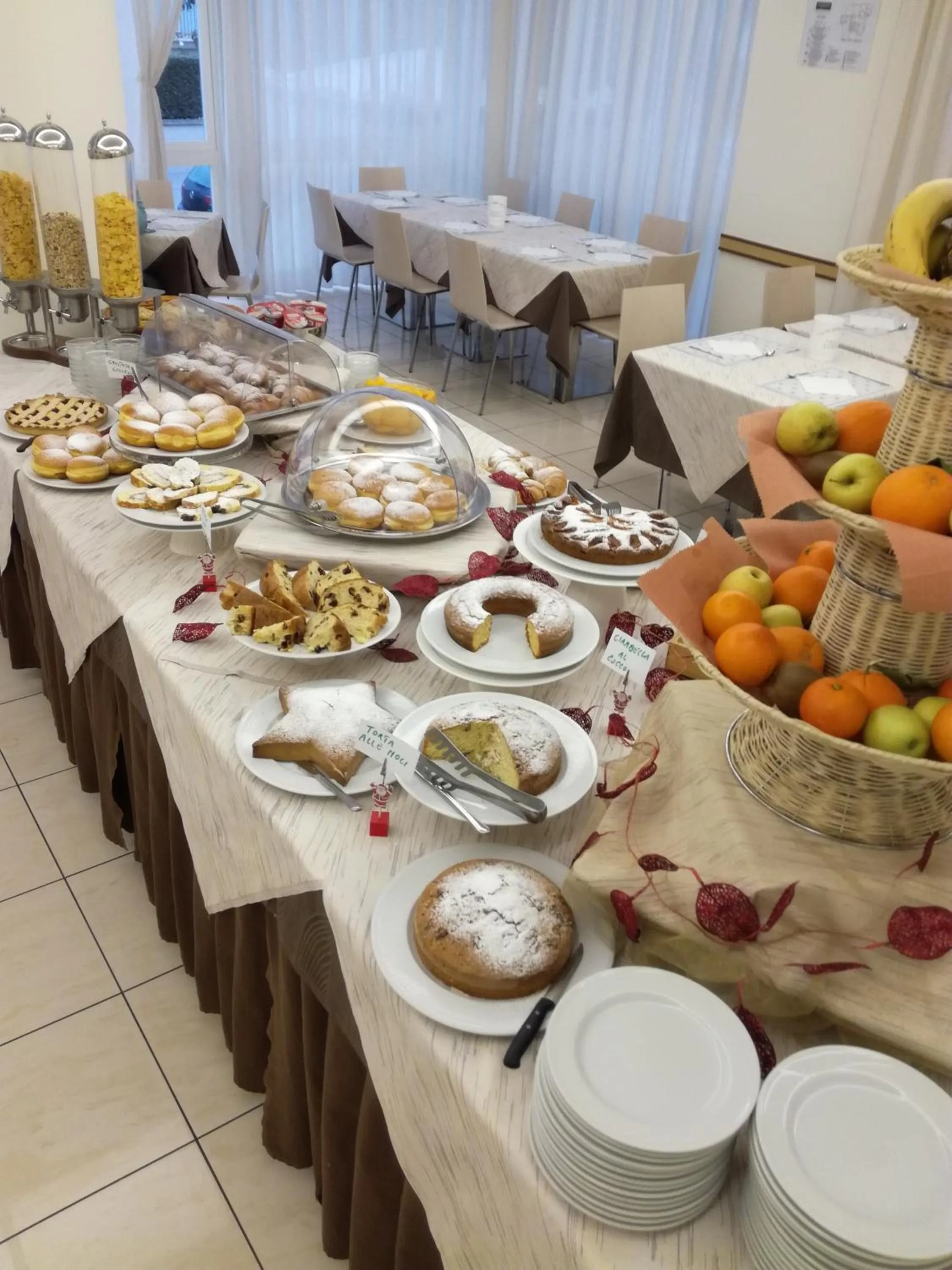 Continental breakfast in Hotel Adriatic&Beauty