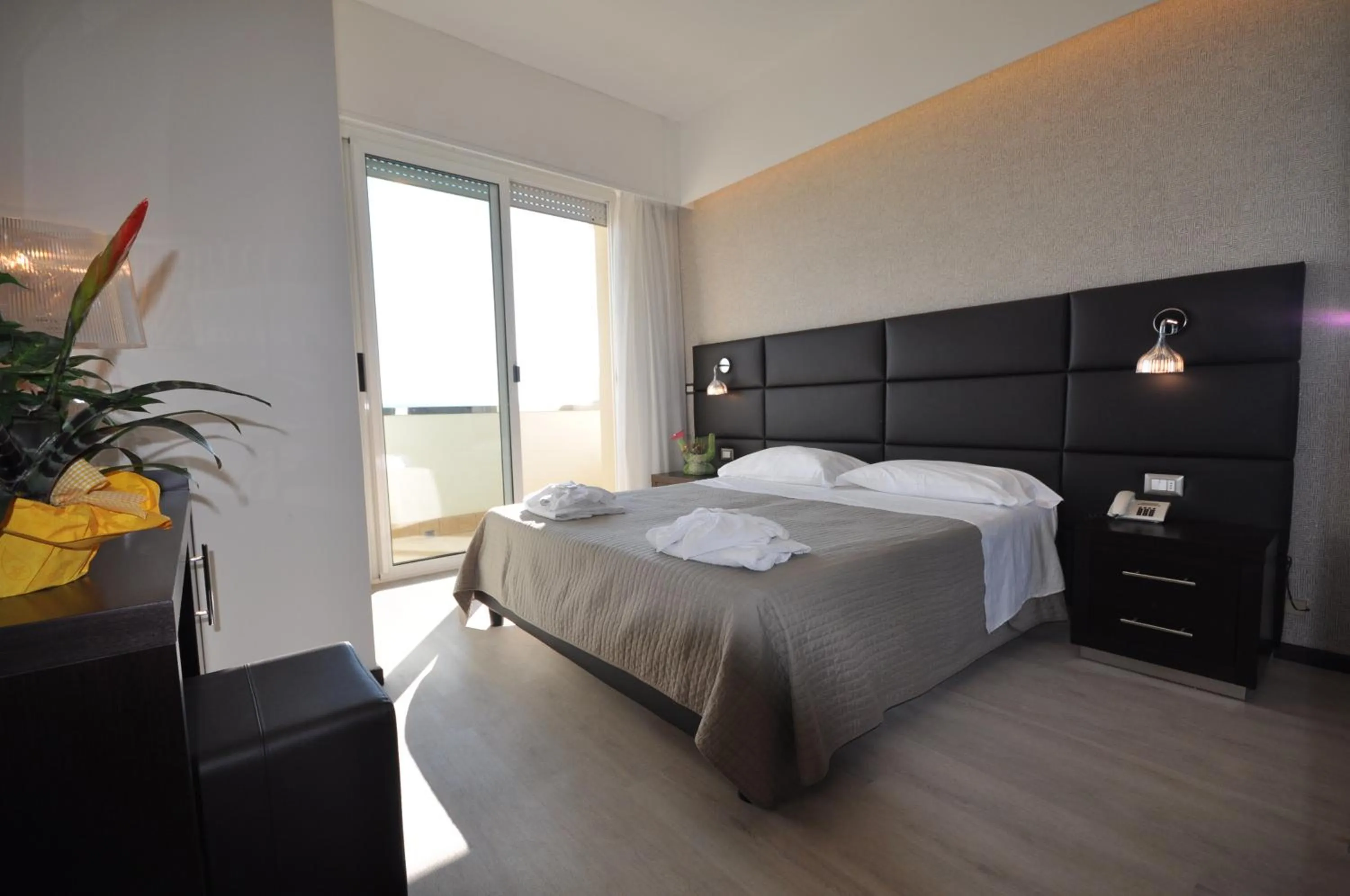 Bed in Hotel Adriatic&Beauty