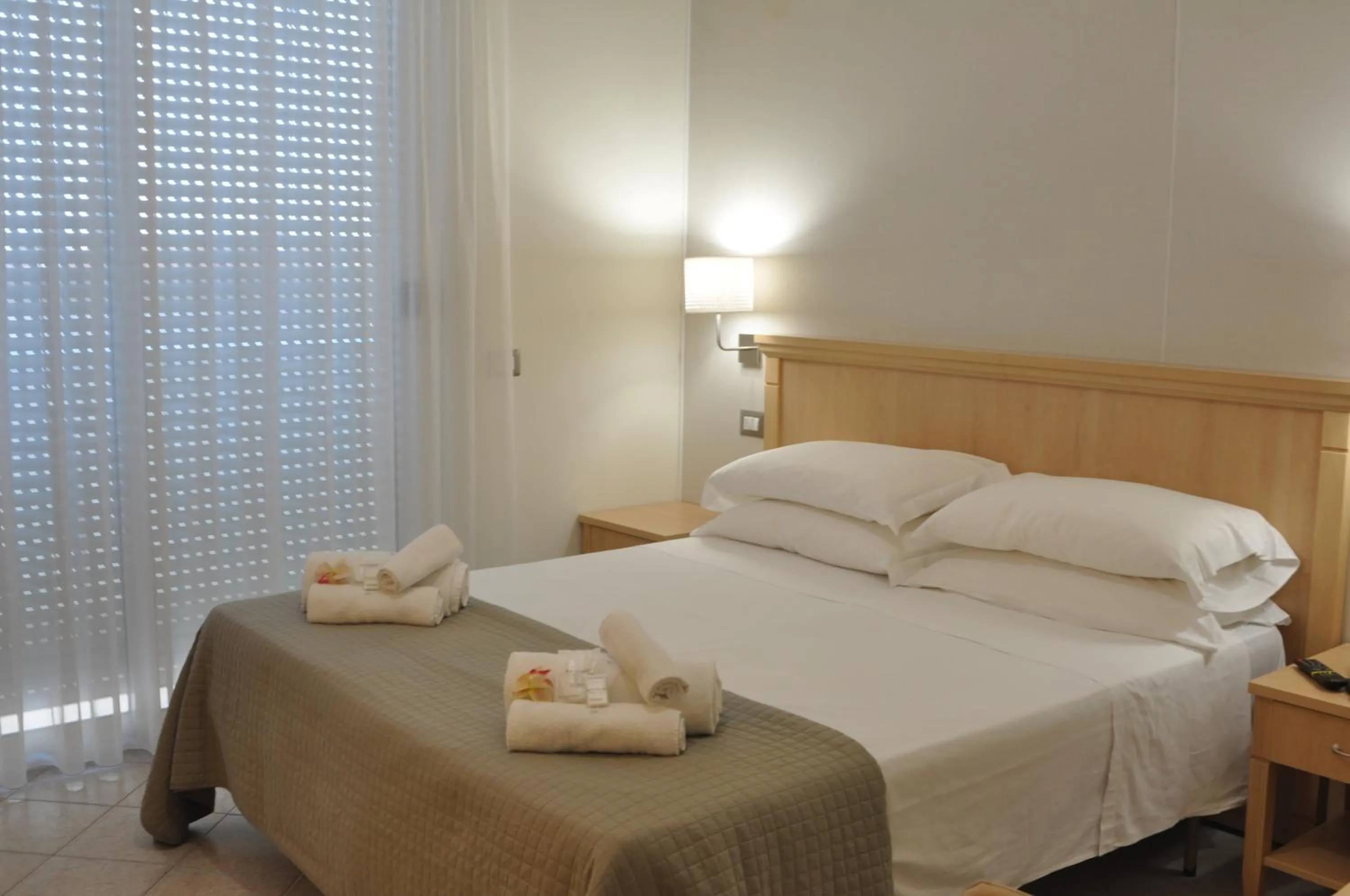 Bed in Hotel Adriatic&Beauty