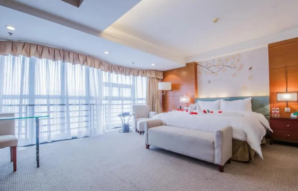 Bed in Linyi Blue Horizon Intenational Hotel