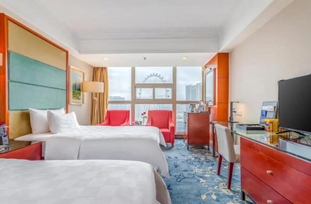 Bed in Linyi Blue Horizon Intenational Hotel