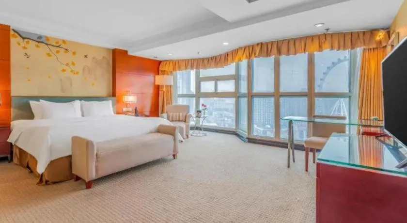 Bed in Linyi Blue Horizon Intenational Hotel