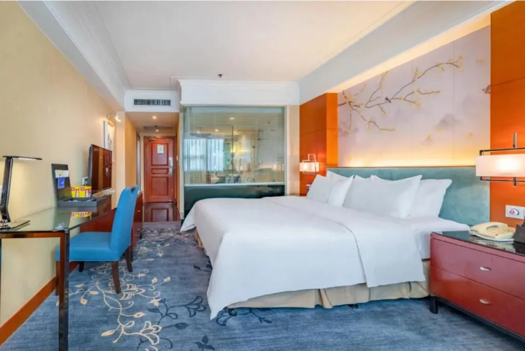 Bed in Linyi Blue Horizon Intenational Hotel