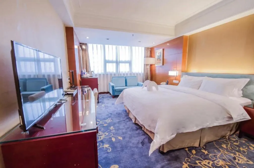 Bed in Linyi Blue Horizon Intenational Hotel