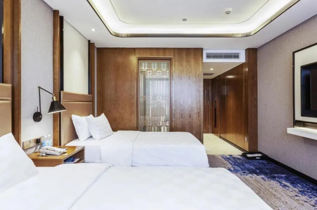 Bed in Linyi Blue Horizon Intenational Hotel