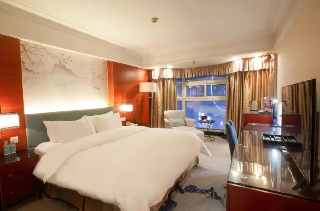 Bed in Linyi Blue Horizon Intenational Hotel